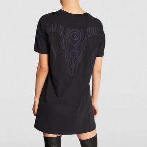 NWT ALLSAINTS Cornu Tee Dress